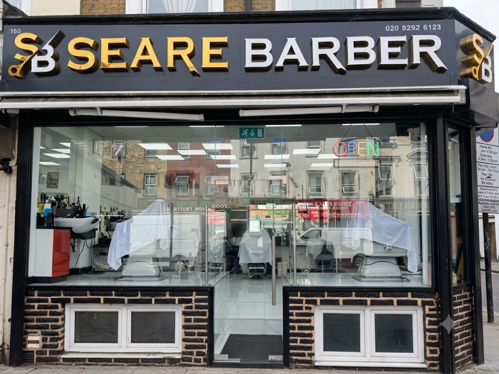 Seare Barber shop front